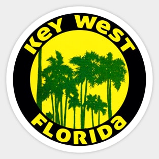 Key West Florida Keys Beach Ocean Travel Sticker